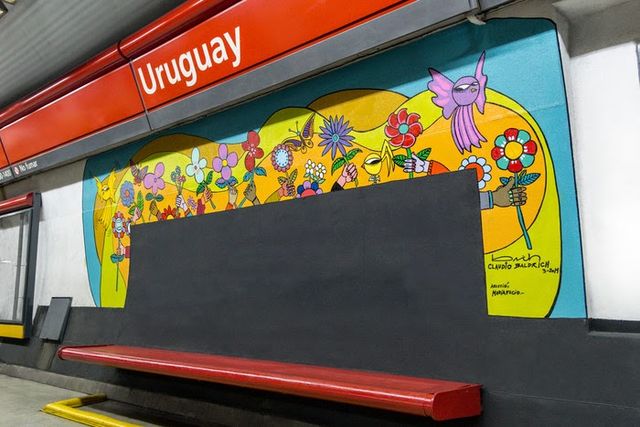 Estación Uruguay de la Línea B